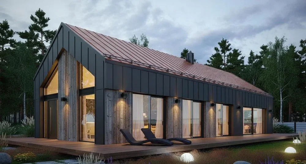 Проект Одноэтажный дом 21 на 16, 193 м2