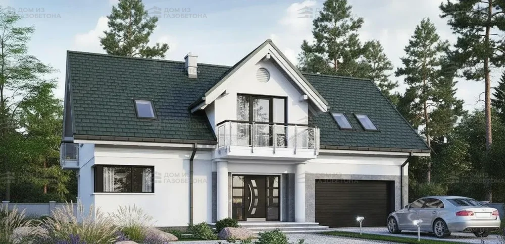 Проект Двухэтажный дом 16 на 11, 212 м2