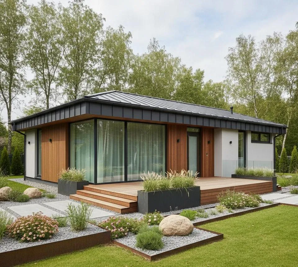 Проект Одноэтажный дом 13 на 11, 114 м2